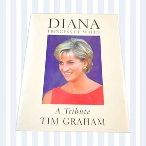 Vtg Princess Diana tribute book HC